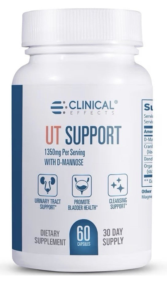 Clinical Effects UT Support With D-Mannose Cleanse Urinary Tract Bladder Health