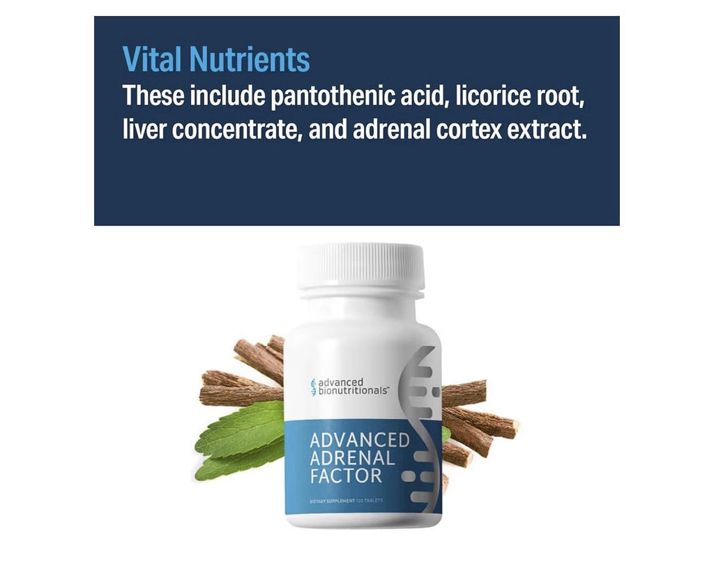 Advanced Bionutritionals Advanced Adrenal Factor Adrenal Support Supplement 120T