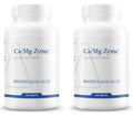 2Pack Biotics Research Ca-Mg-Zyme Calcium Magnesium Formula Bone Nervous Support
