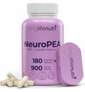 LongLifeNutri NeuroPEA PEA + Luteolin Formula Palmitoylethanolamide 180 Capsules