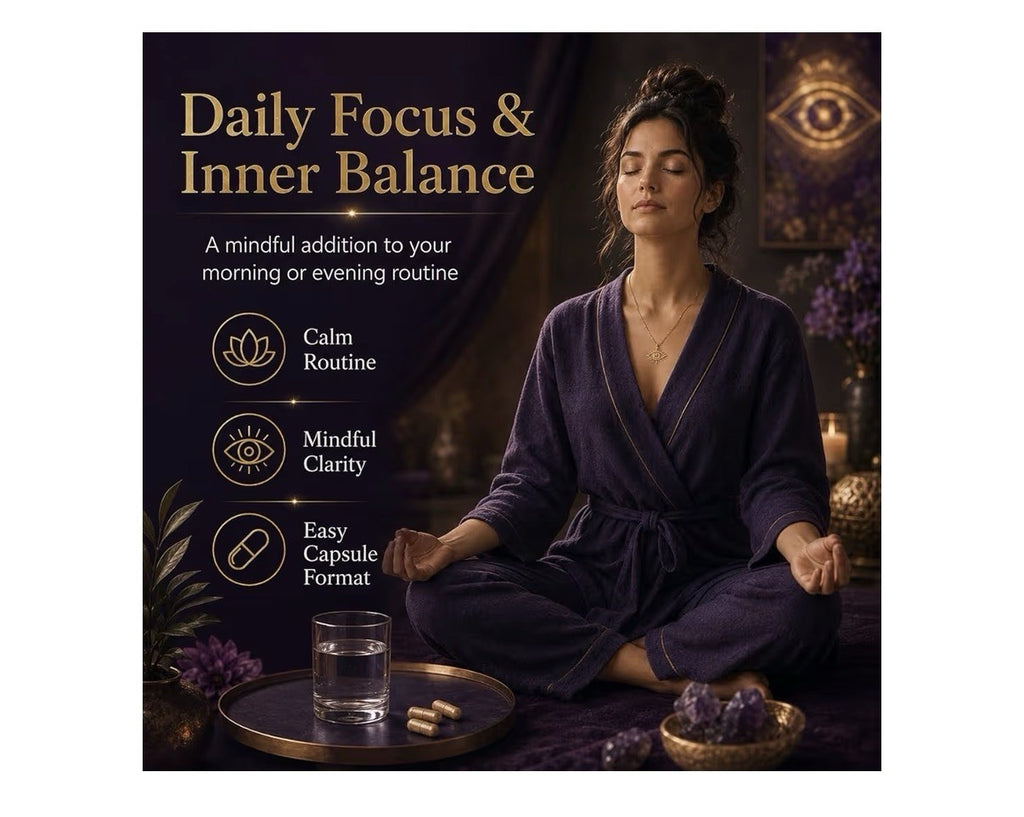 Haritaki Third Eye Focus & Inner Balance Terminalia Chebula Fruit Extract 120cap