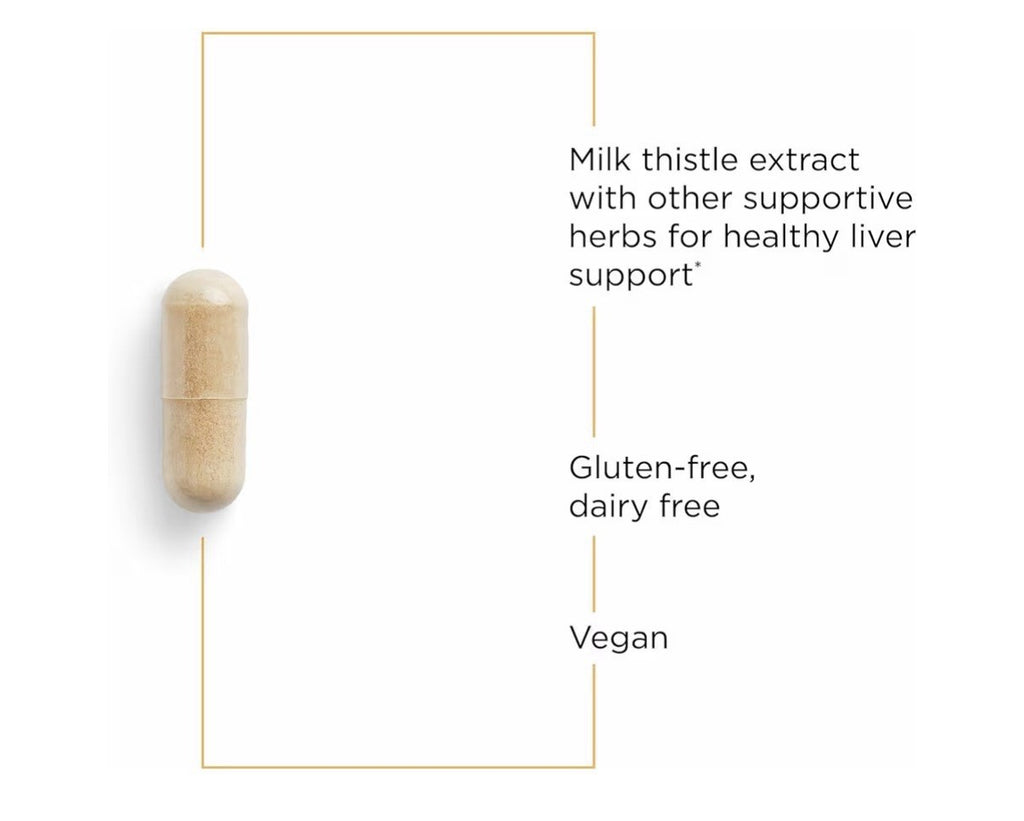 Integrative Therapeutics Super Milk Thistle X Liver Support Formula 120 Capsules