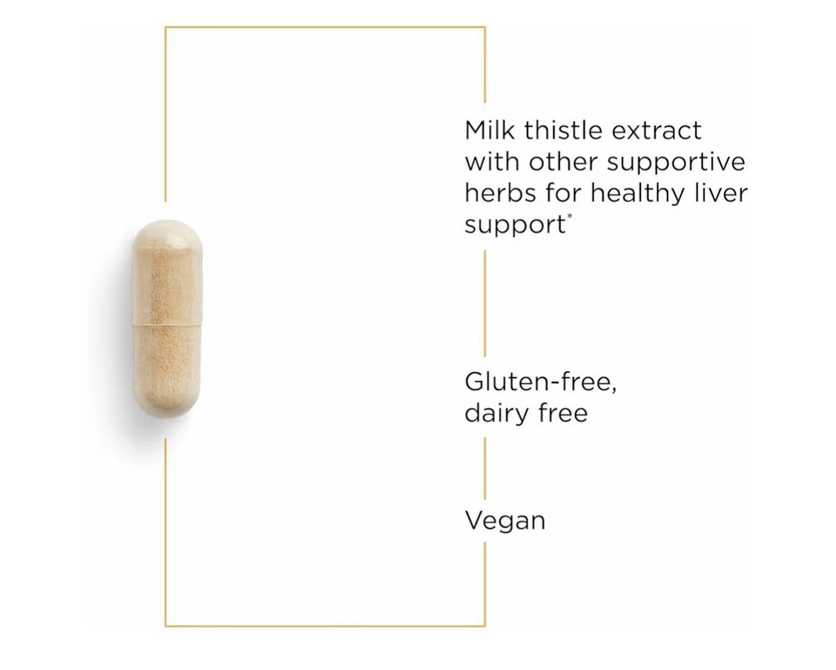 Integrative Therapeutics Super Milk Thistle X Liver Support Formula 120 Capsules