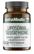 NutraMedix Liposomal Glutathione Supplement L Glutathione Full Body Detox 60caps