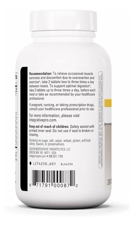 Integrative Therapeutics Bio-Zyme Systemic Enzymes Pancreatic Enzyme Complex