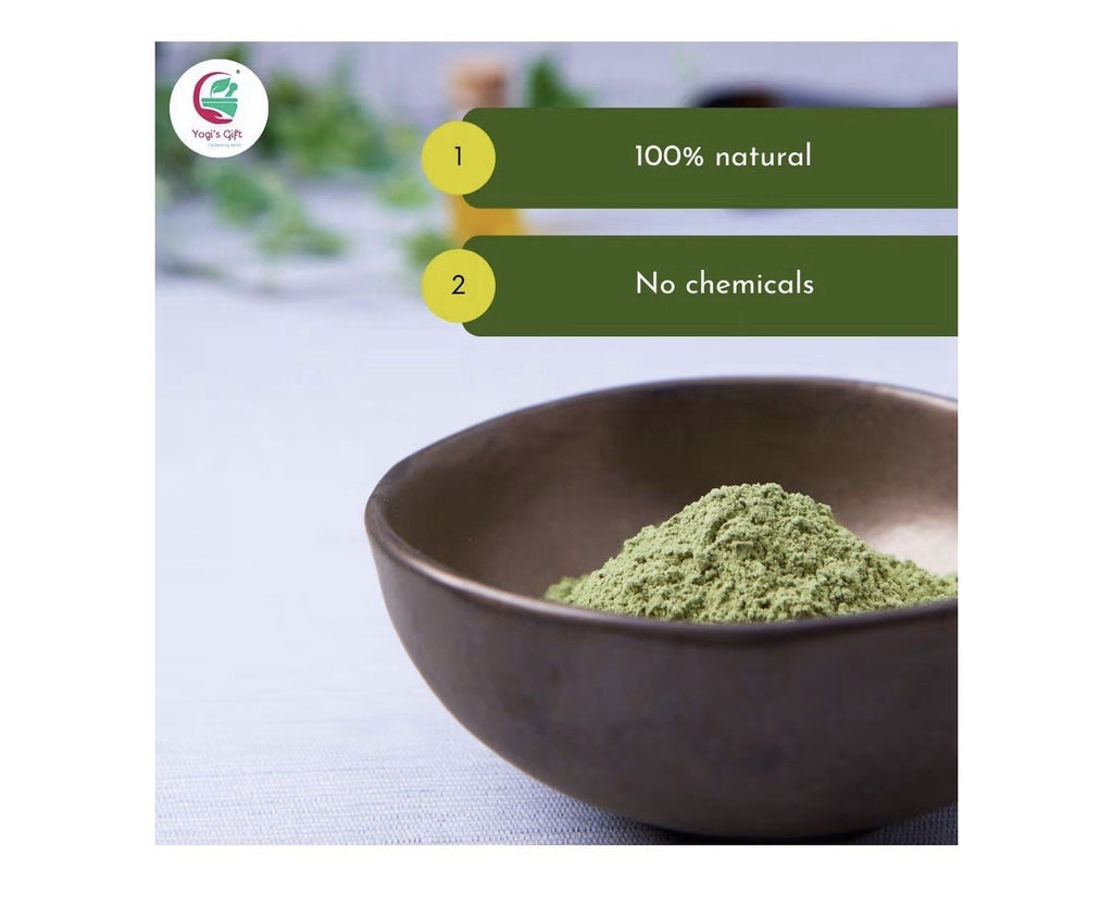 Yogi's Gift Sidr Powder Natural Herbal Hair Cleanser & Revitalizer 100 Grams