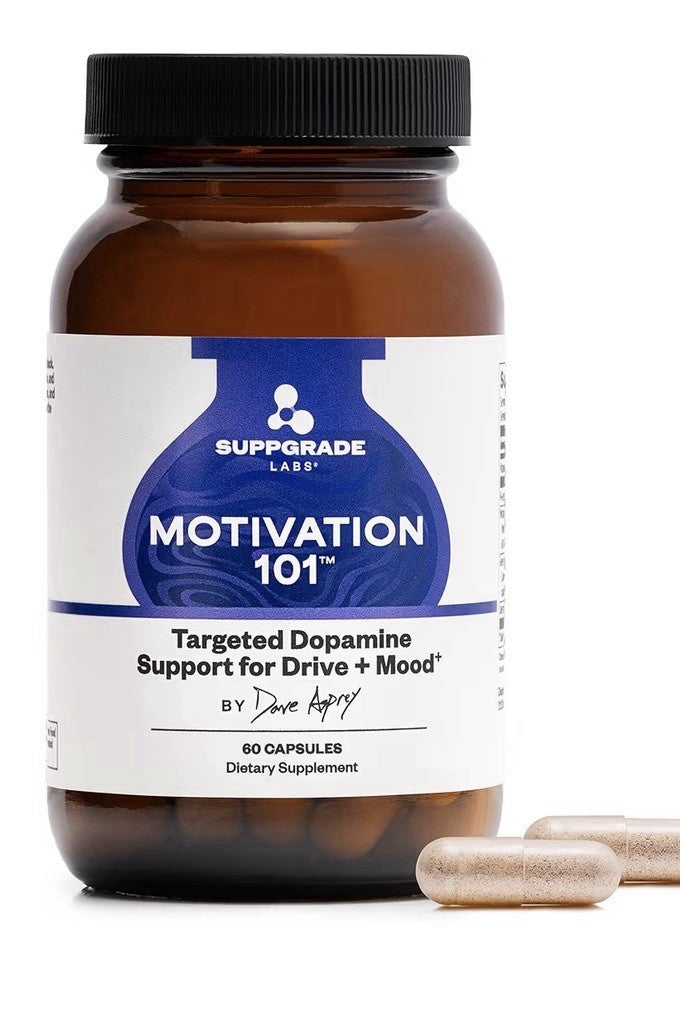 Suppgrade Labs Motivation 101 by Dave Asprey Support Cognitive Health 60 Capsule