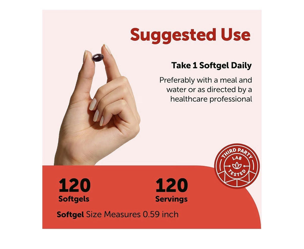 Micro Ingredients Astaxanthin 12mg From Microalgae Triple Strength 120 Softgels