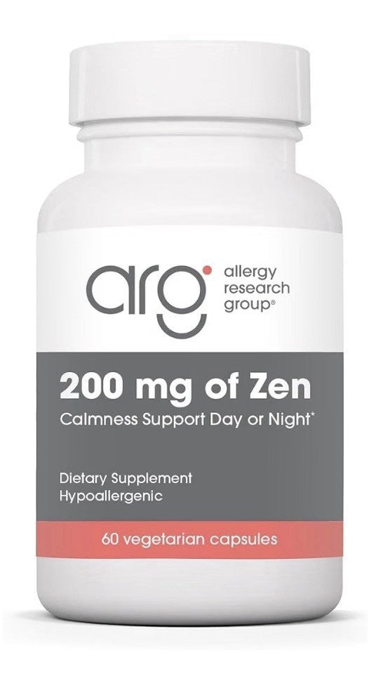 Allergy Research Group ARG 200 mg of Zen Calmness Support Day Or Night 60capsule