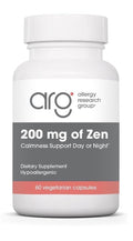 Allergy Research Group ARG 200 mg of Zen Calmness Support Day Or Night 60capsule
