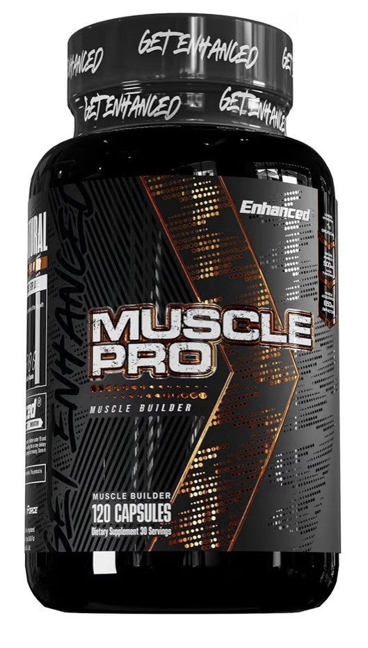 Enhanced Muscle Pro Muscle Builder Supplement Muscle Growth 120 Capsules