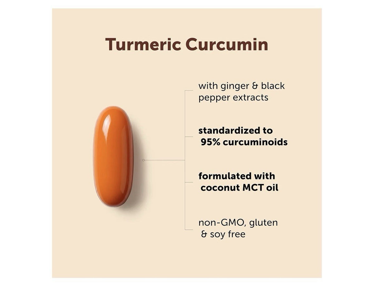 Micro Ingredients Turmeric Curcumin with Ginger Black Pepper Extract 300 Softgel