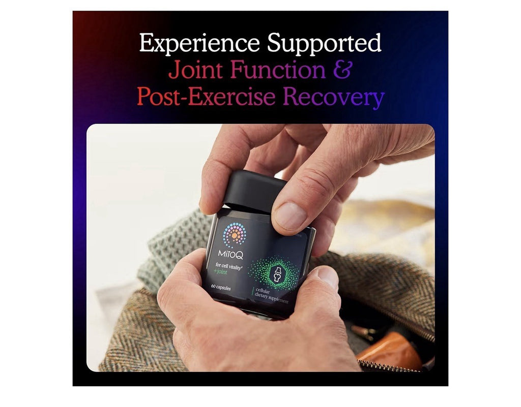 MitoQ +Joint For Cell Vitality Cellular Dietary Supplement Joints Health 60 Caps