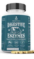 Ancestral Supplements Digestive Enzymes Grass Feed for Women & Men 90 Capsules