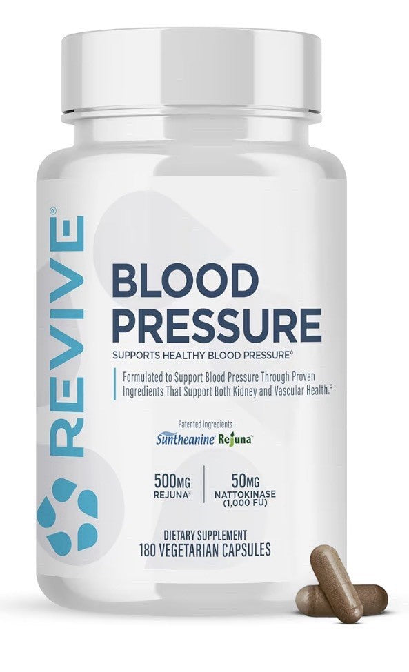 Revive Blood Pressure Support Heart Circulation Health Daily Wellness 180Capsule
