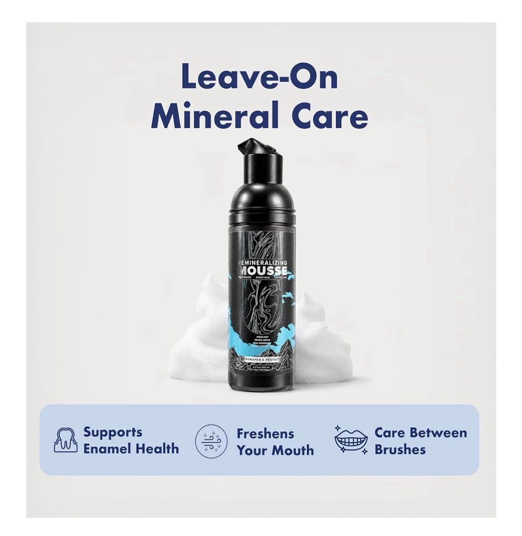 Larineco Remineralizing Mousse HYDROXYAPATITE Leave-On Dental Foam