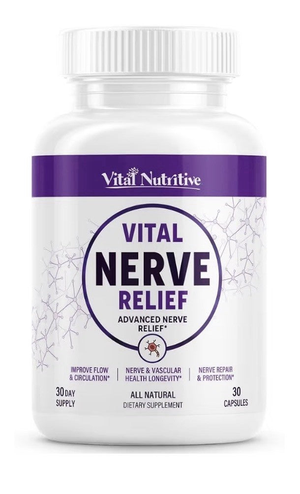 2 Pack Vital Nutritive Vital Nerve Relief Flow Circulation Vascular Health
