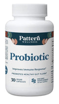 Pattern Wellness Probiotic Supplement 51 Billion CFU Immune Response Gut 30 Caps