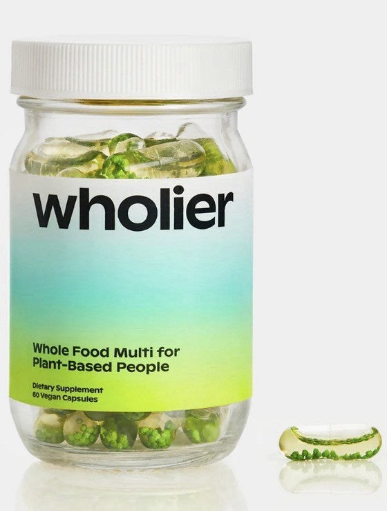 wholier Multi for Plant Based People Multivitamin for Men & Women 60 Capsules