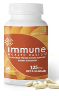 Immune Health Basics Wellmune Immune Support 125mg Beta Glucan Supplement 60caps