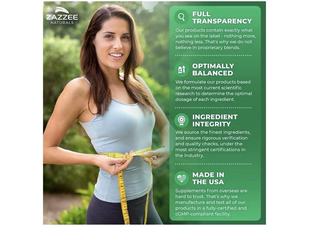 Zazzee Green Tea Supports Optimal Metabolism Healthy Energy Levels 8Month Supply