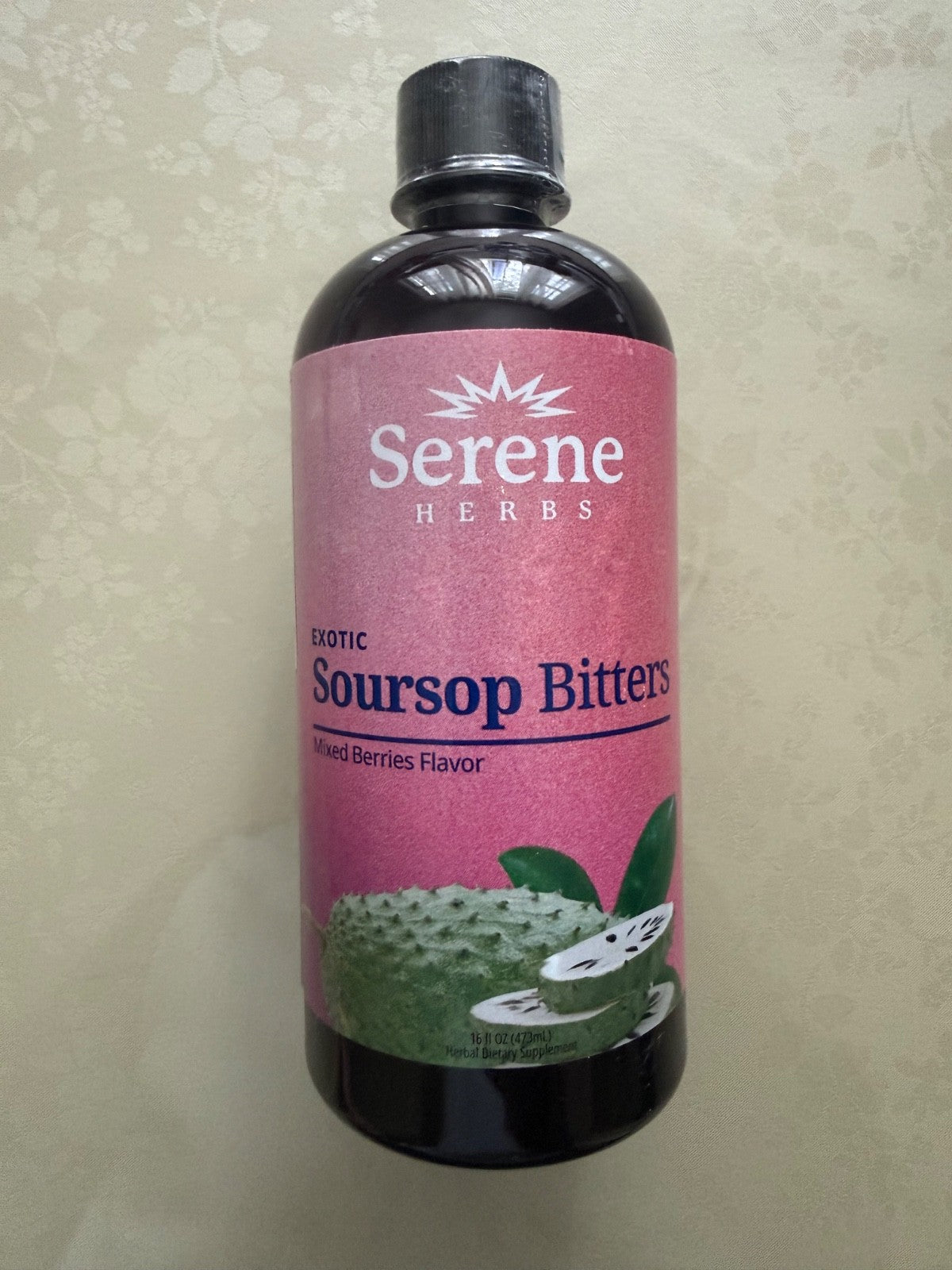 Serene Herbs Soursop Bitters Liquid Mixed Berries & Black Seed Triple Bundle