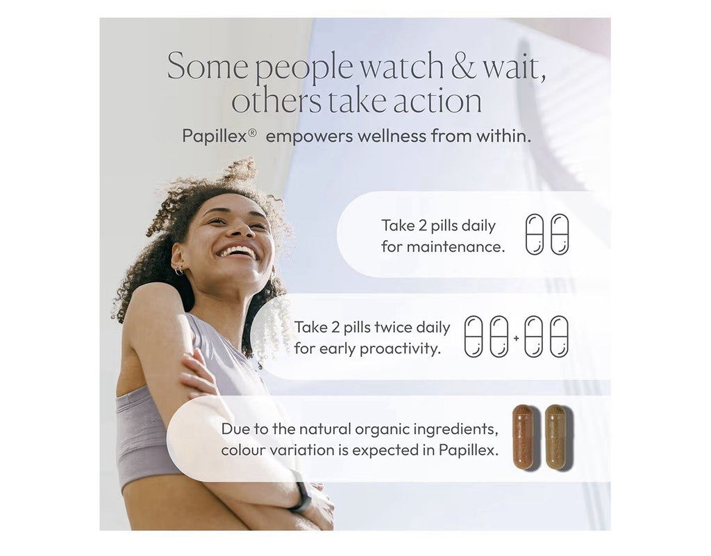 Papillex  Immune Support Powerful Antioxidant Restore Balance Natural 60 Capsule