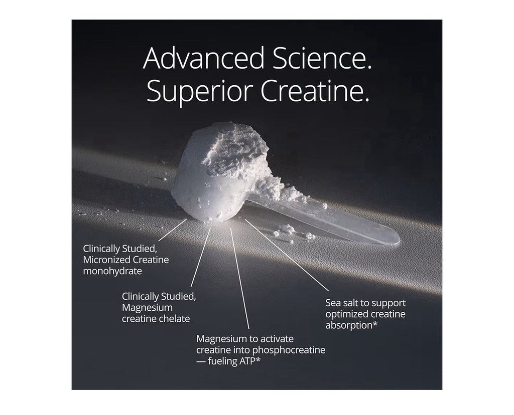 Qualia Creatine Advanced Creatine Complex Muscle Performance Health Aging 11.1oz
