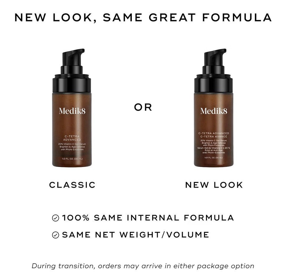 Medik8 C-Tetra Advanced 20% Vitamin C Gel-Serum Brighten & Age Defence 30 ml