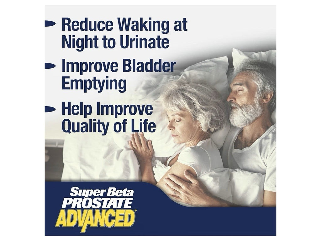 SUPER BETA PROSTATE Advanced For Men Prostate Bladder Health Better Sleep 3 Pack