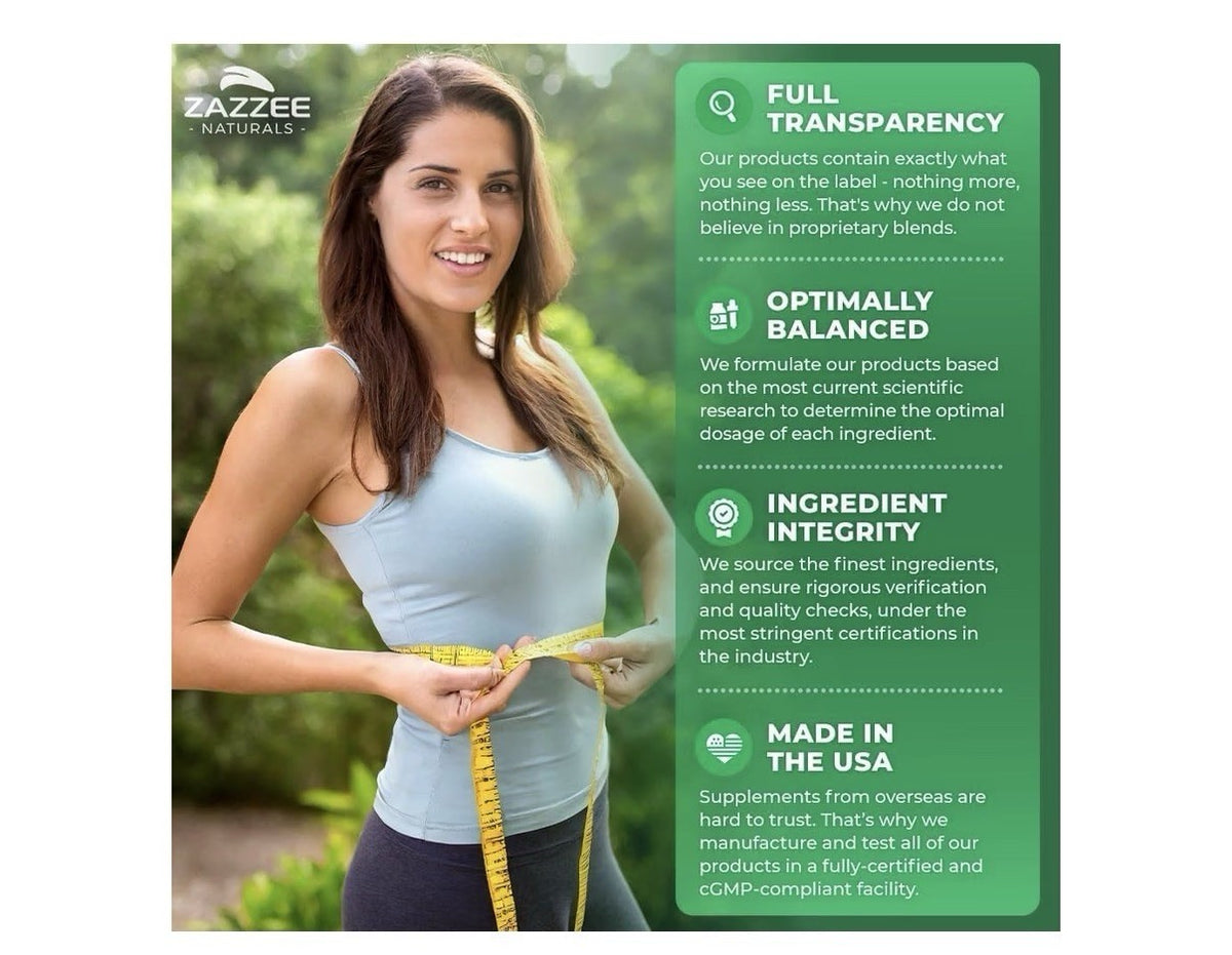 Zazzee Green Tea Supports Optimal Metabolism Healthy Energy Levels 3Month Supply