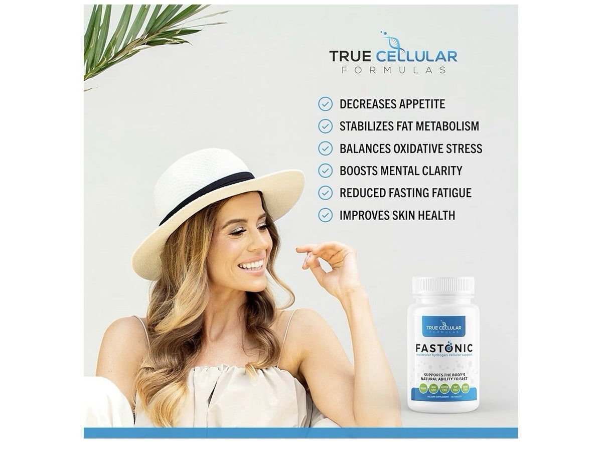 True Cellular Formulas Fastonic Hydrogen Water Tablets Energy Recovery Support