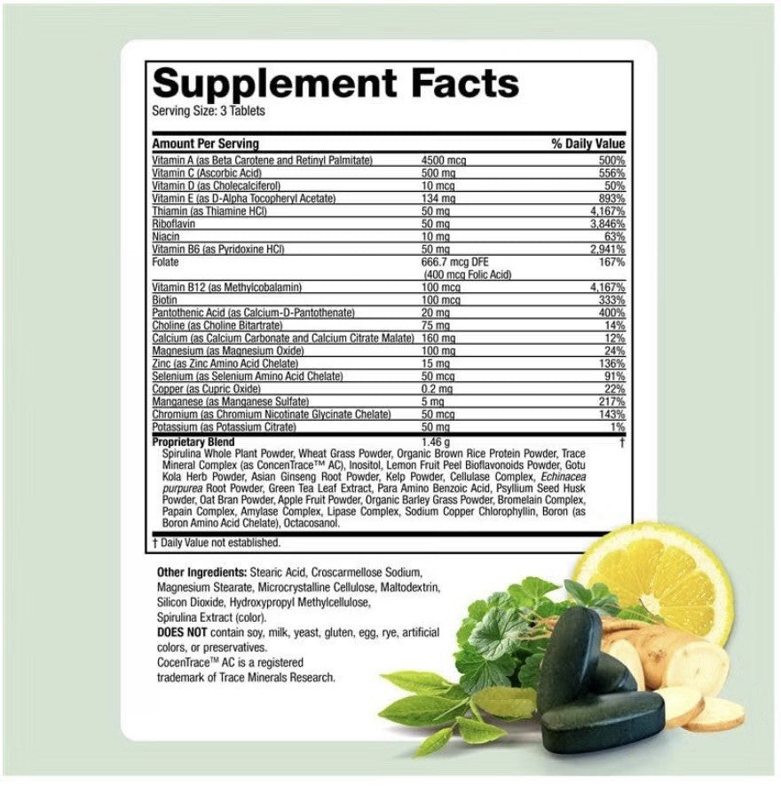 2Pack Life's Fortune Multivitamin Mineral Energy Immunity Brain Overall Wellness