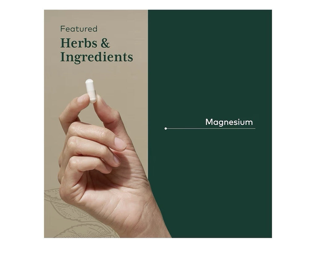 Gaia Herbs PRO Magnesium Glycinate 400mg Highly Absorbable Relaxation 180capsule