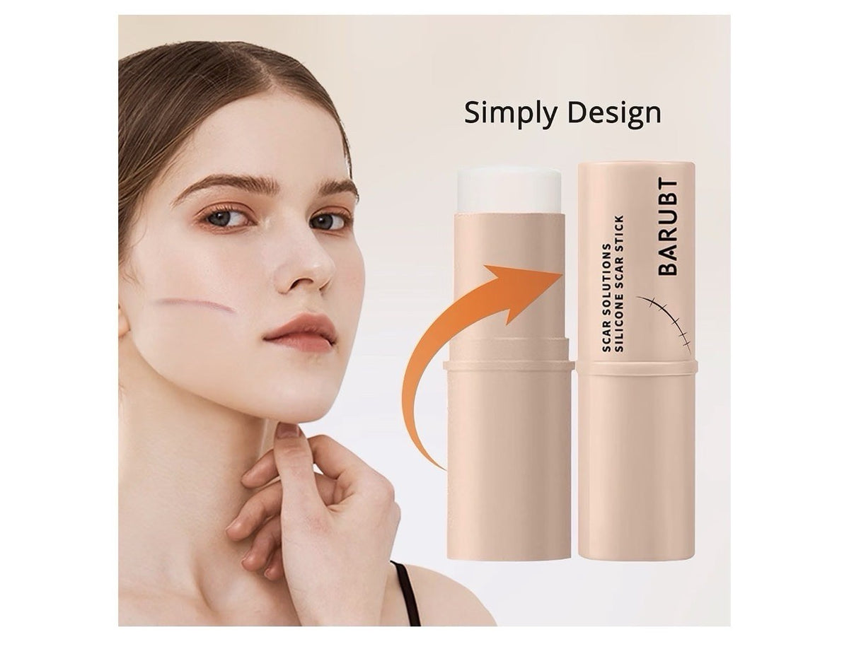 2 Pack BARUBT Scar Solutions Silicone Scar Stick All Skin Types New Old Scars