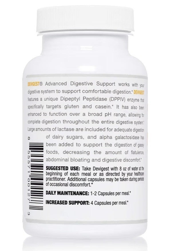 Arthur Andrew Medical Devigest ADS Advanced Digestive Gas Bloating Support 90cap