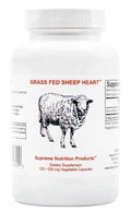 Supreme Nutrition Grass Fed Sheep Heart 120 Pure Ovine Heart Capsules