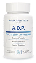 Biotics Research A.D.P. Emulsified Oil of Oregano for GI Health 60 Tablets