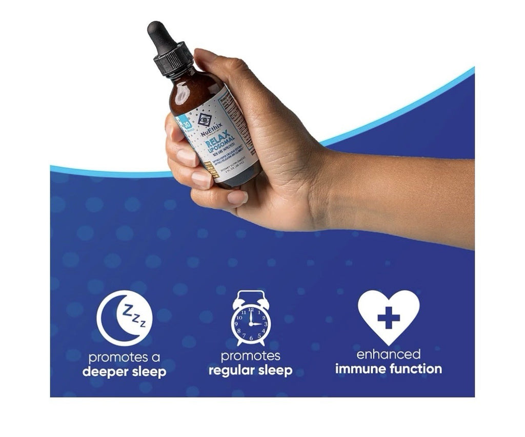 NuEthix Formulations Relax Liposomal Relaxation Calmness Circulation Support 2oz