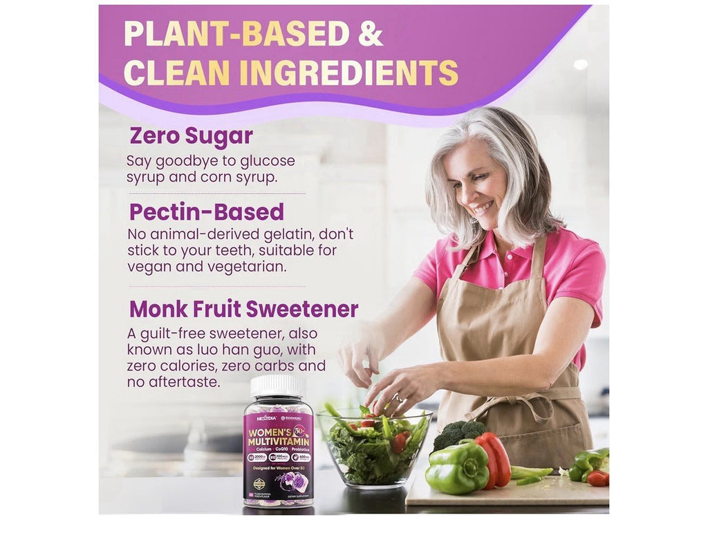 Nextdia Women’s Multivitamin 50+ With Calcium CoQ10 Probiotics 2 Pack