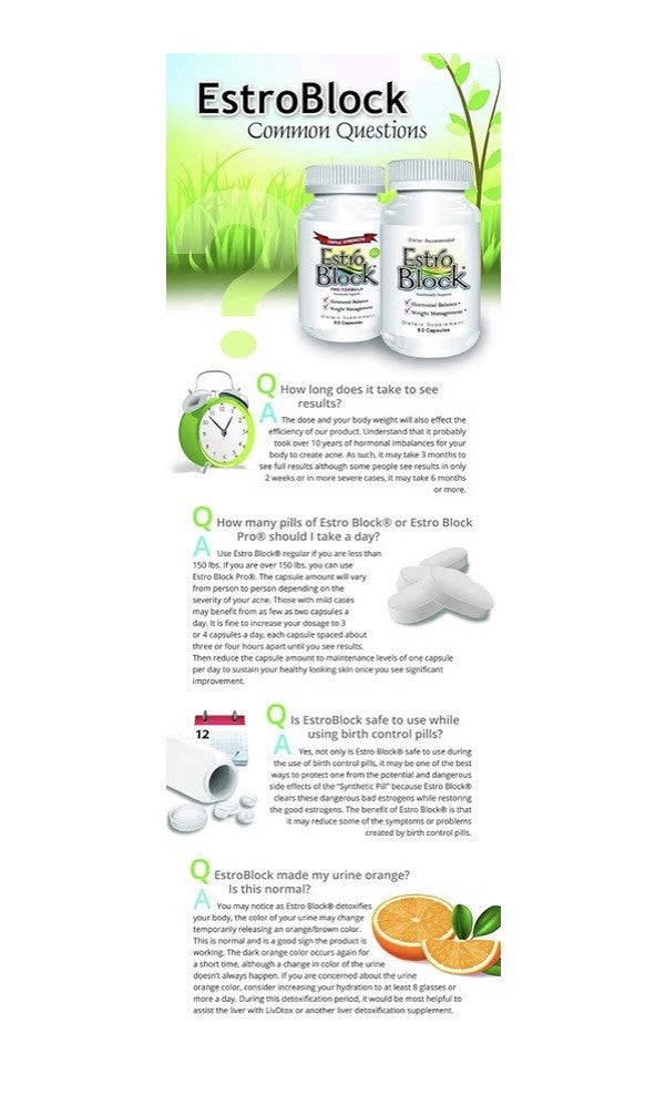 The Delgado Protocol For Health Estro Block Pro Formula Natural 3 Pack