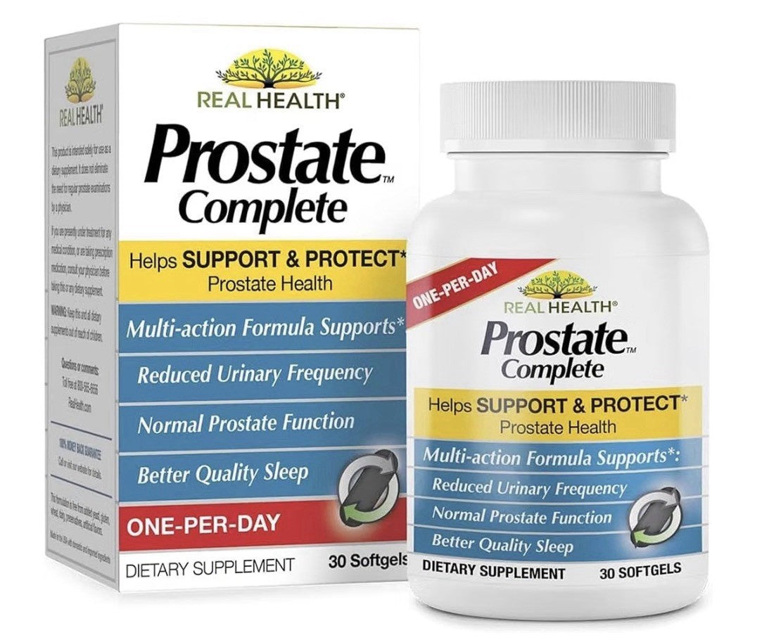 Real Health Prostate Complete Bladder Urinary Support Better Sleep For Men 1Pack