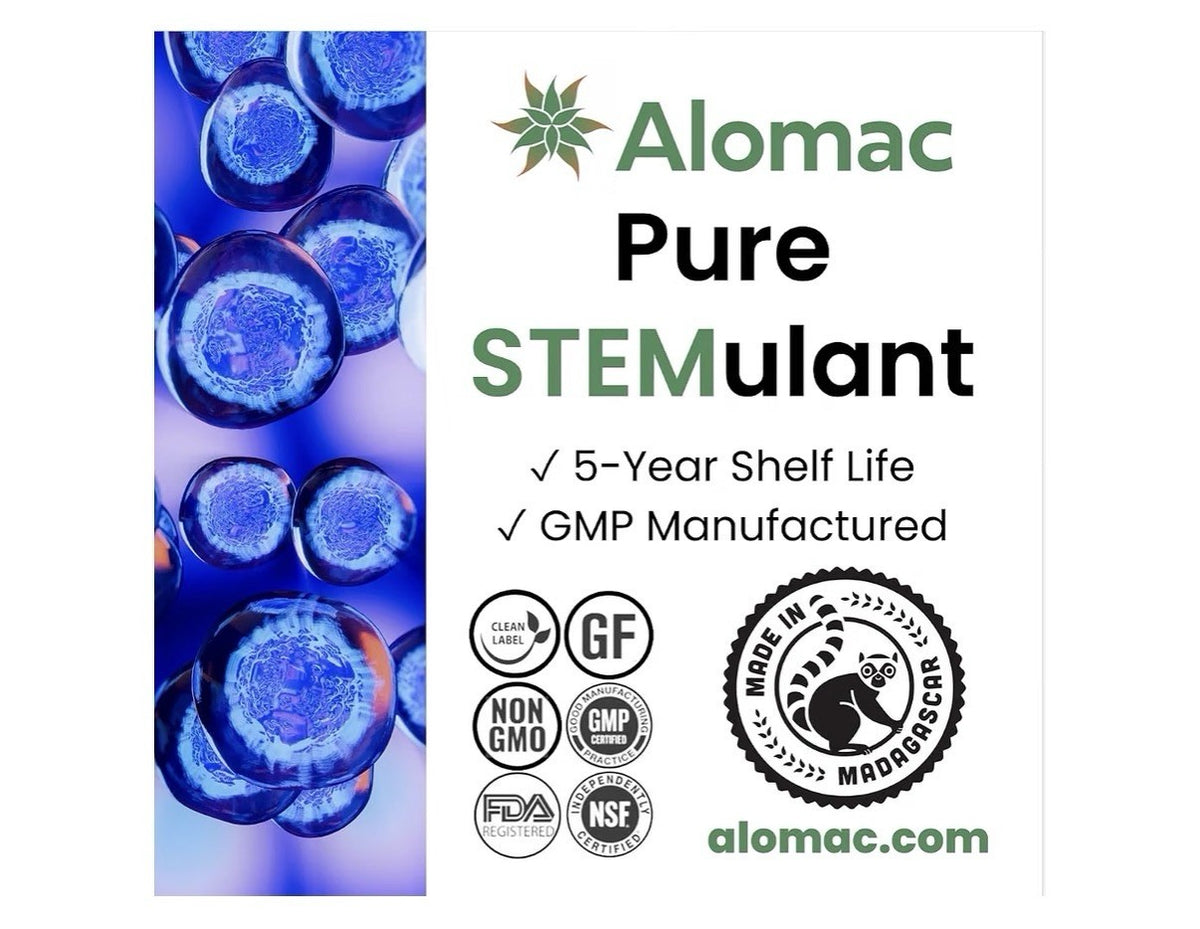 Alomac Pure STEMulant stem Cell Support (Aloe macroclada) 60 Capsules