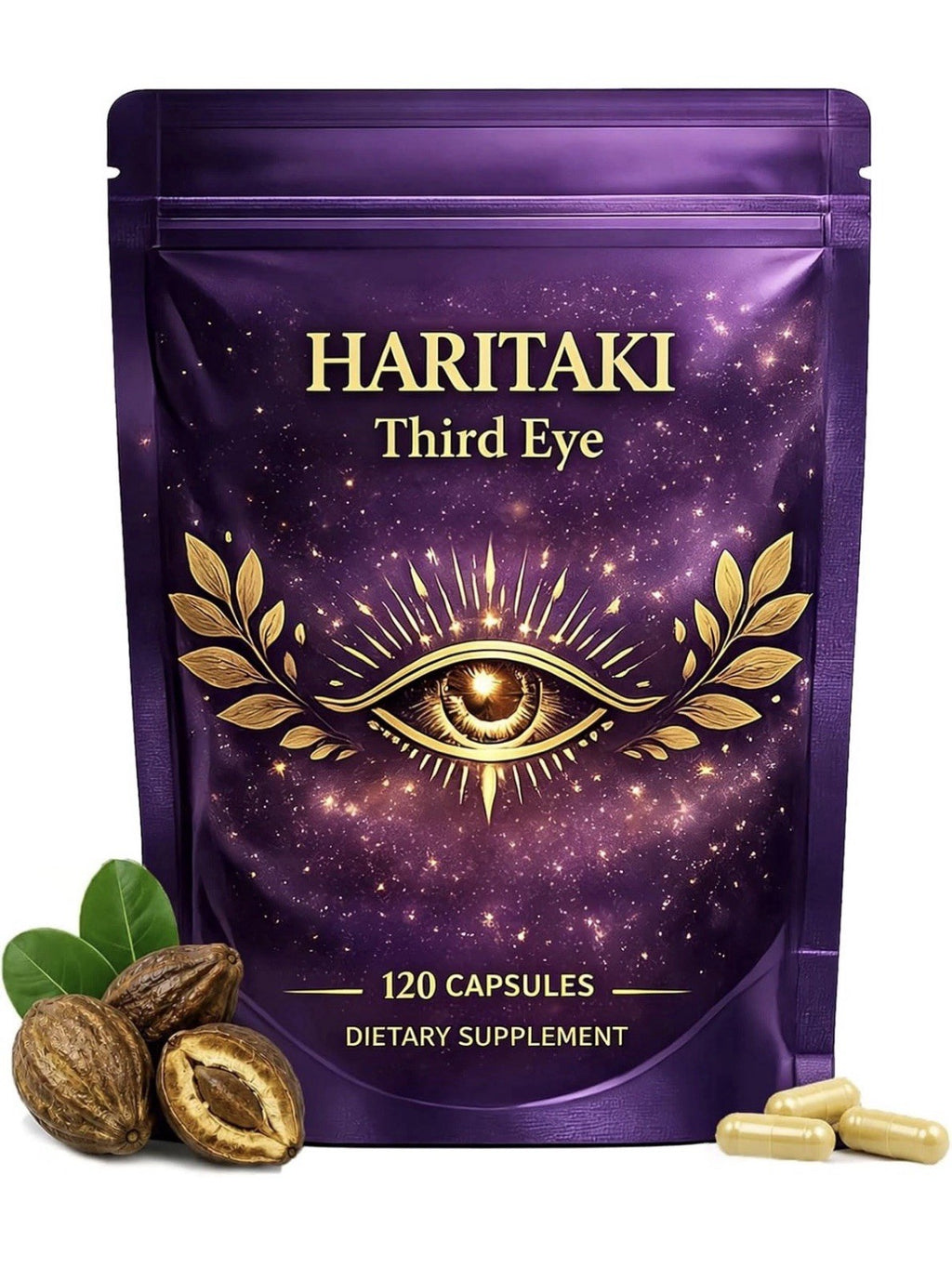 HARITAKI Third Eye Mental Clarity Awaken Intuition  Inner Balance Energy 2 Pack