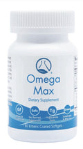 Nugevity Omega Max No Burp Fish Oil Omega 3 EPA DHA Heart Brain Vision 60Softgel