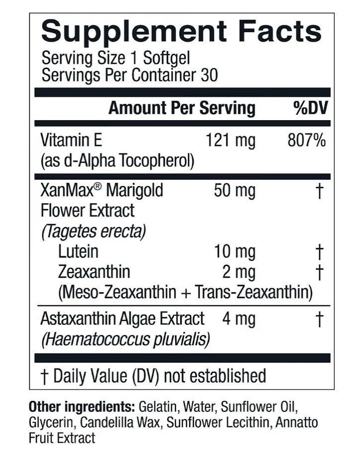 Live Conscious OPTIWELL Vision & Eye Health Vitamins AREDS 2 Ingredients 2 Pack