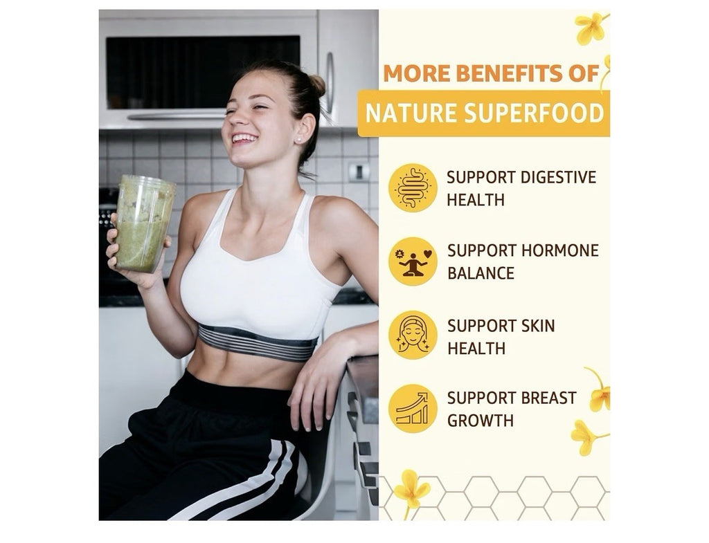 Nextdia Bee Pollen Organic 1000mg Gummies Energy Skin Immune Support 60 Gummies