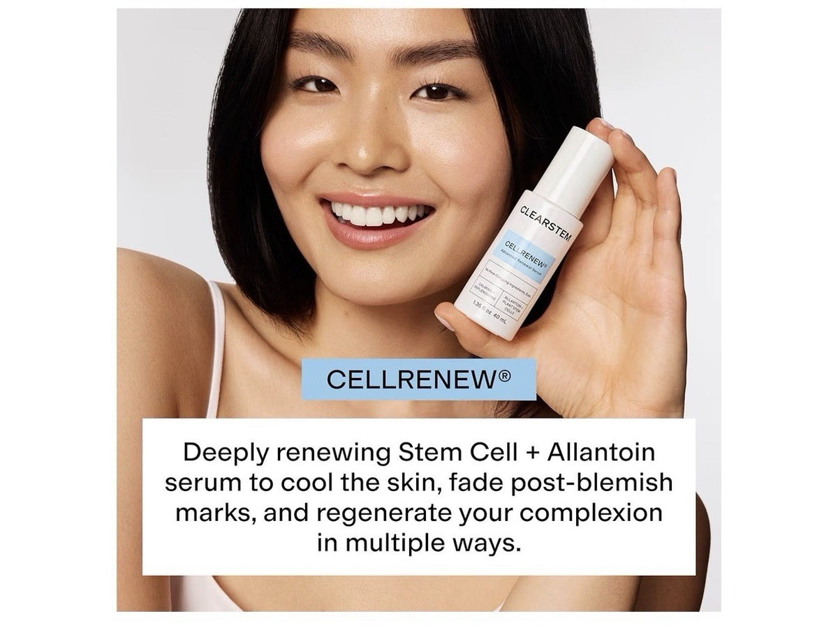 CLEARSTEM CELLRENEW Advanced Renewal Serum Stem Cell Acne Skin Face Serum 40ml