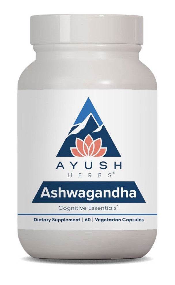 Ayush Herbs Ashwagandha Cognitive Essentials for Men & Women 90 Capsules