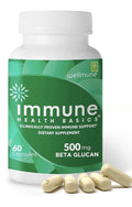 Immune Health Basics Wellmune Immune Support 500mg Beta Glucan Supplement 60caps